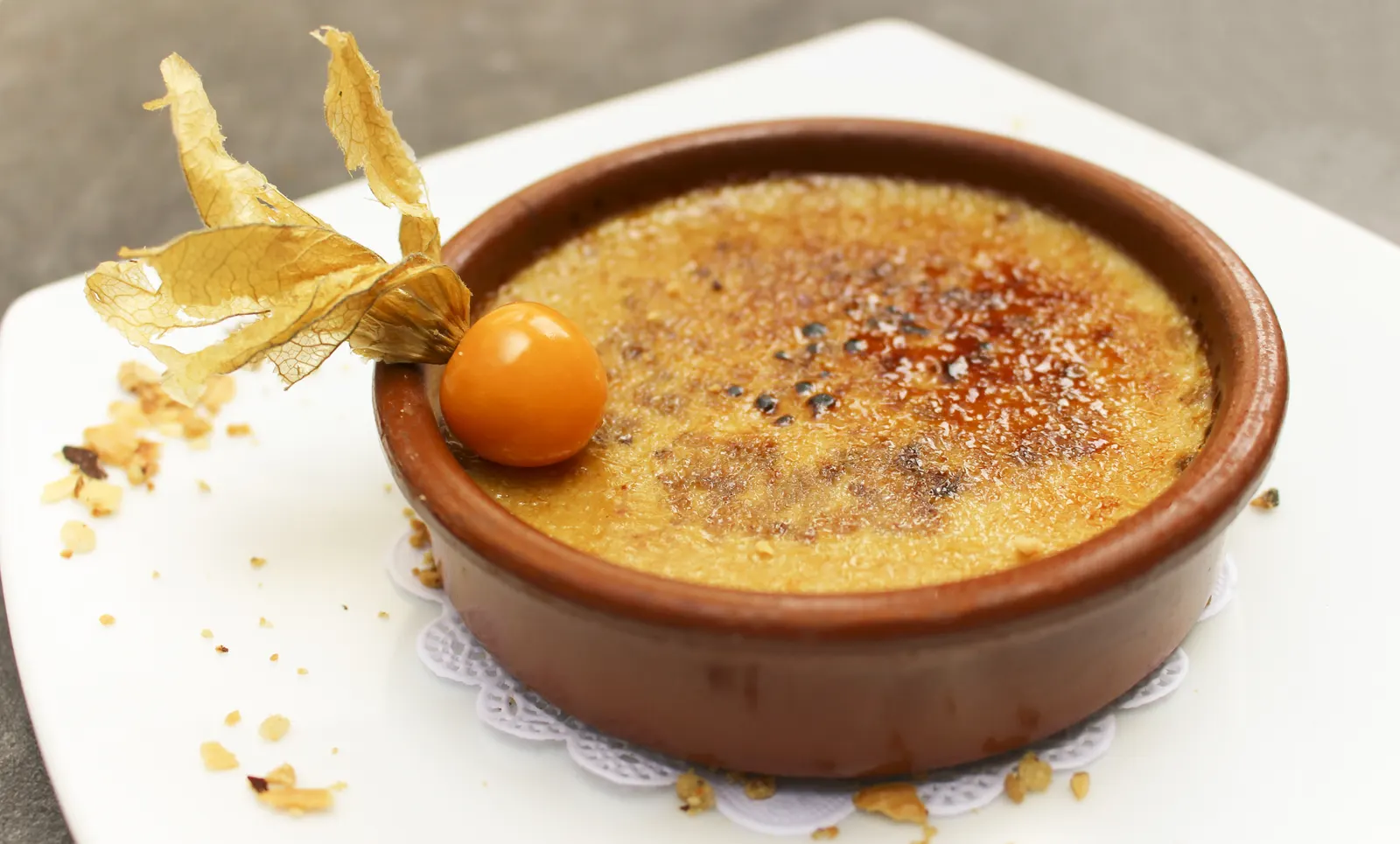 Dessert im Restaurant Carlos