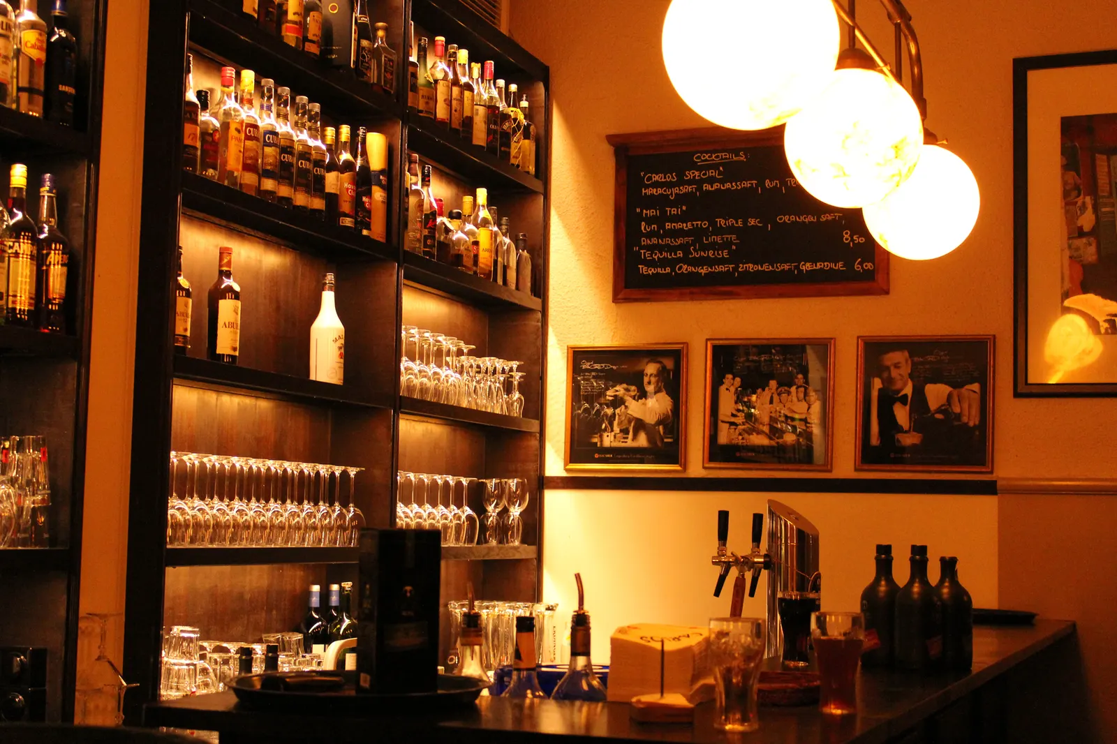 Bar im Restaurant Carlos